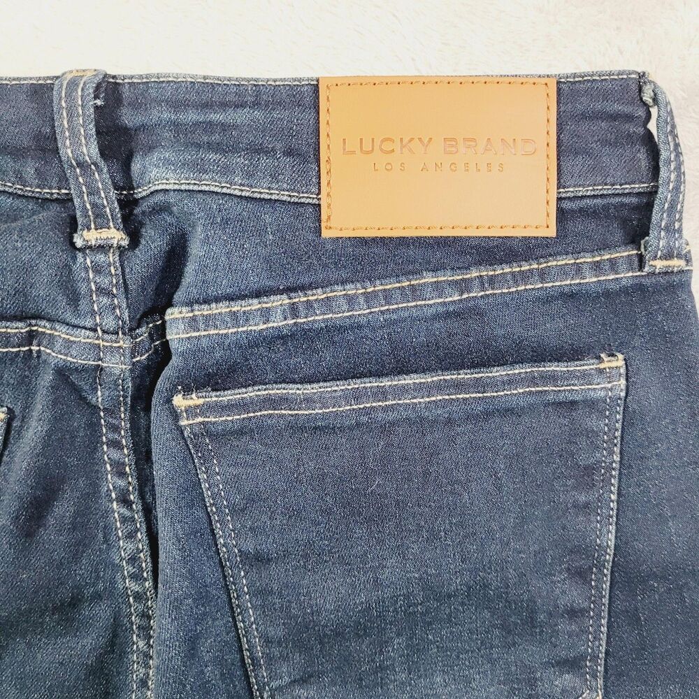 Lucky Brand Lolita Low Rise Skinny Jeans Womens 6 Blue Med Wash Stretch Denim - Picture 12 of 14